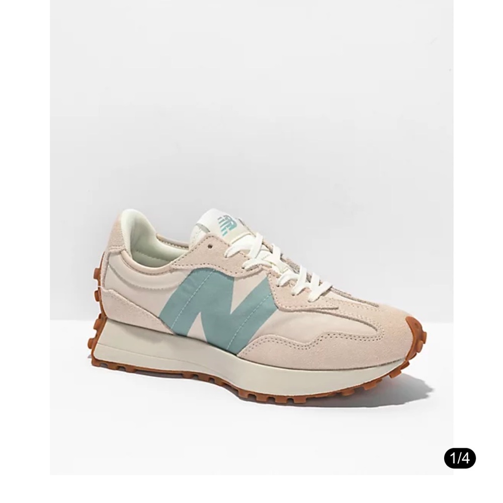 New Balance Lifestyle 327 Moonbeam & Storm Blue